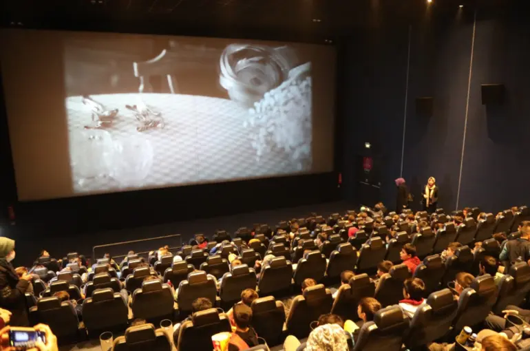 Bilgehane Öğrencileri Sinema Keyfi Yaşıyor