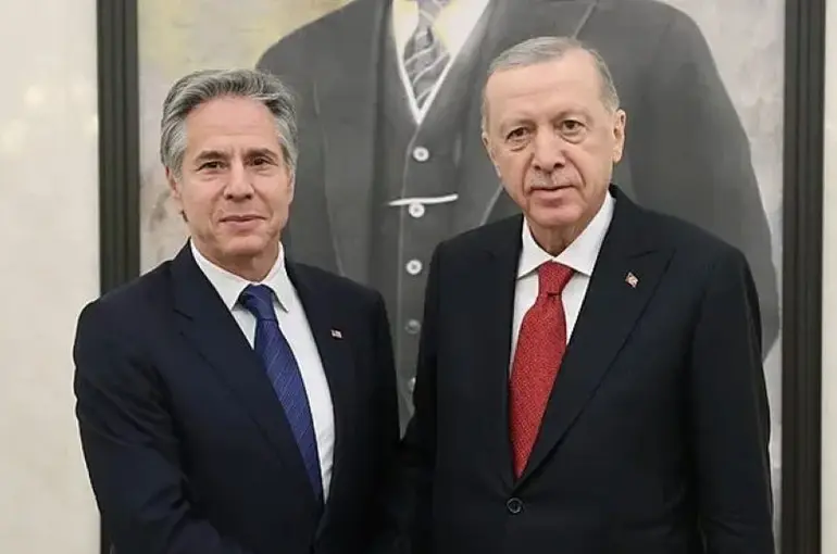 Cumhurbaşkanı Erdoğan, ABD Dışişleri Bakanı Blinken'i kabul etti!