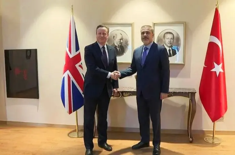 Dışişleri Bakanı Fidan, İngiliz mevkidaşı Cameron'la Gazze için iki devletli çözümü görüştü