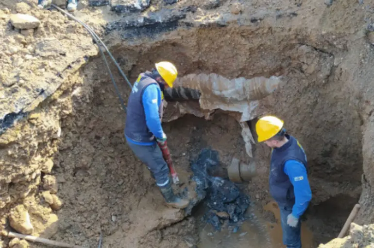Hatay`da Su Şebekesine Konya Ekipleri Hayat Verdi