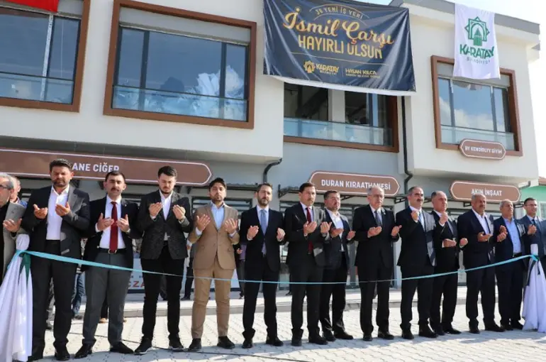 İsmil Çarşı Ve Ekmek Fırını Açıldı