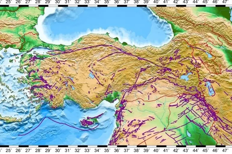  İşte Türkiye'nin Deprem Haritası