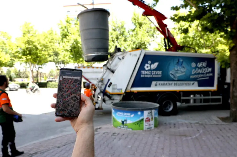 Karatay Belediyesi Akıllı Atık Toplama Ve Yönetim Sistemi’ne Geçti