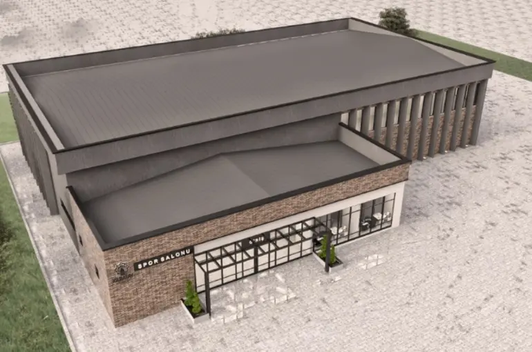 KARATAY BELEDİYESİ SPOR SALONU’NUN YAPIMI SÜRÜYOR