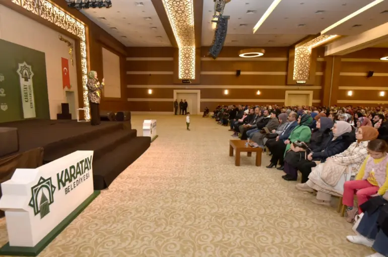 Karatay Belediyesi’nin “Karatay Konferansları” Başladı