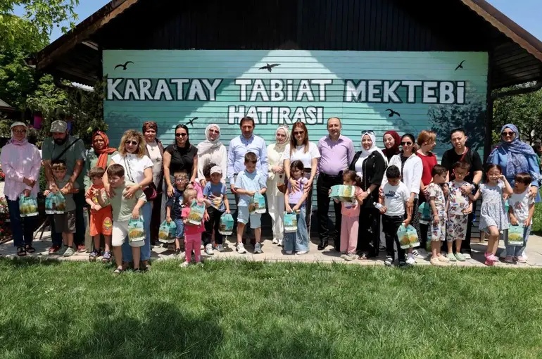Karatay Tabiat Mektebi’nde 9 Bin Öğrenci Doğayla Buluştu