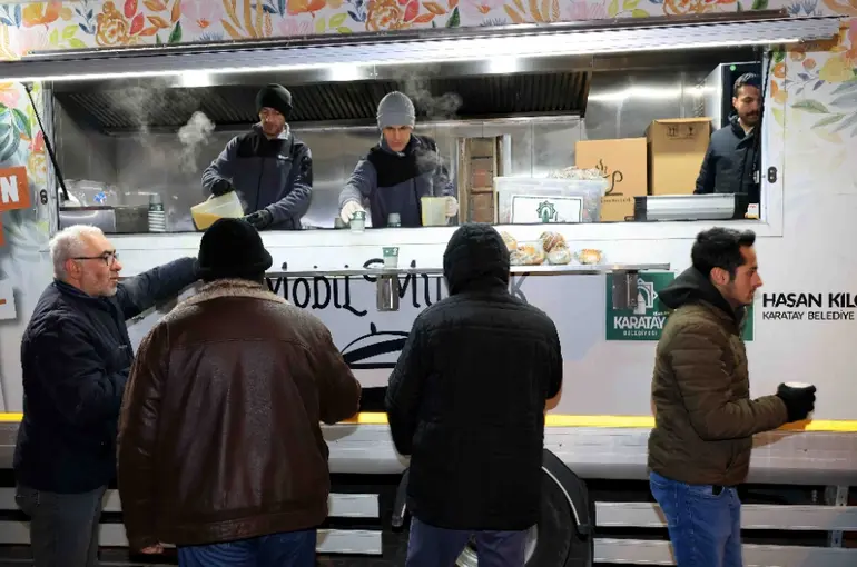 Karatay’da Soğuk Günlere Sıcak Dokunuş