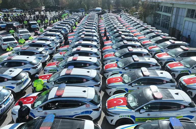 Konya Emniyet Teşkilatına 238 Aracın Teslim Töreni Gerçekleşti!