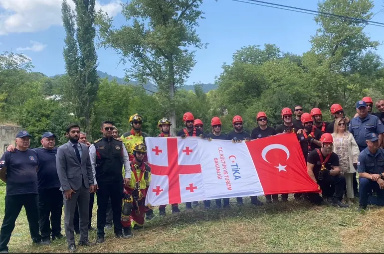 Konya İtfaiyesi’nden Gürcistan’da Başarılı Arama Kurtarma Eğitimi