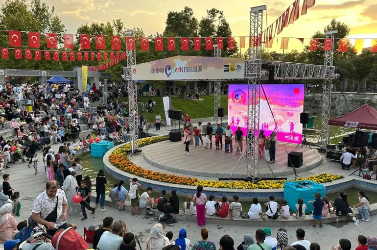 Konya Kültürpark Çocuk Etkinlikleri Yaz Akşamlarını Şenlendiriyor!