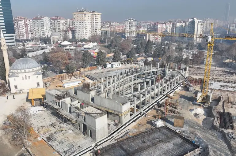 Konya Şehir Kütüphanesi’nde Çalışmalar Hızla Sürüyor!