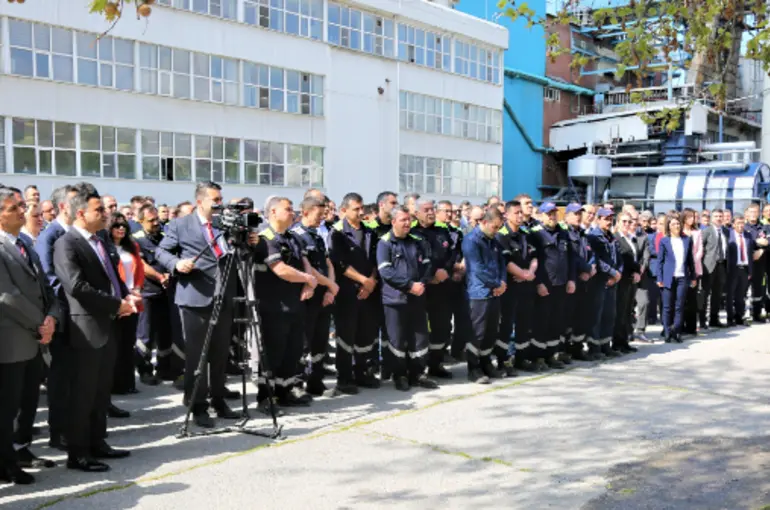 Konya Şeker çalışanları bayramlaştı