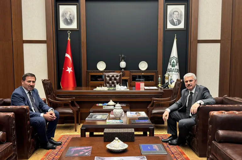 Konya Valisi İbrahim Akın Başkan Hasan Kılca’ya Ziyaret etti 