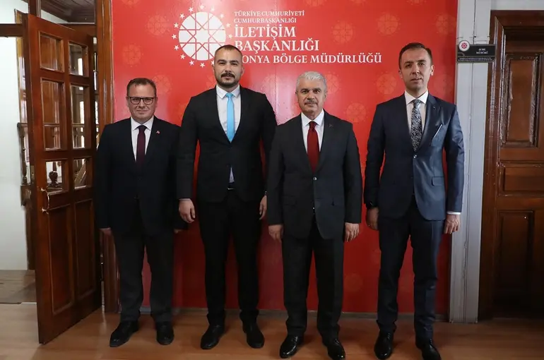 Konya Valisi İbrahim Akın, CİB Konya Bölge Müdürlüğünü Ziyaret Etti!