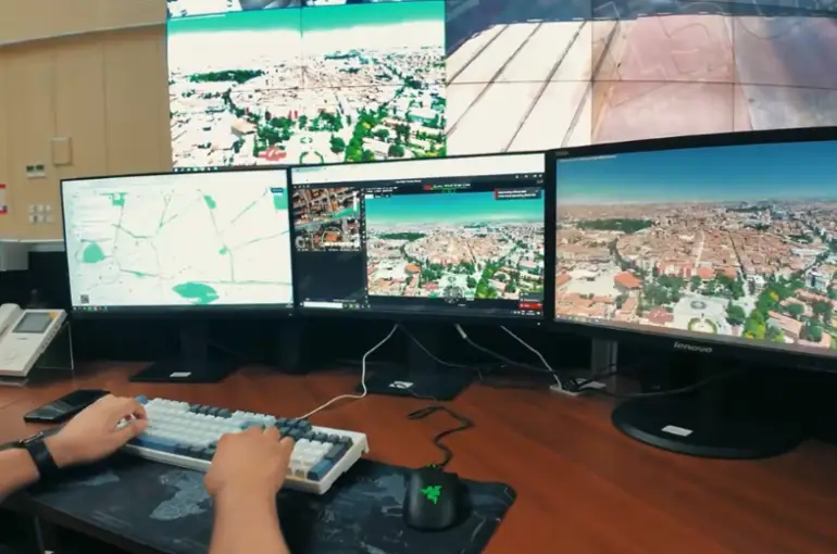 Konya'da Güvenlikte Yeni Dönem! GÖKMEN Gökyüzü Kontrol Merkezi 7/24 Göreve Başladı