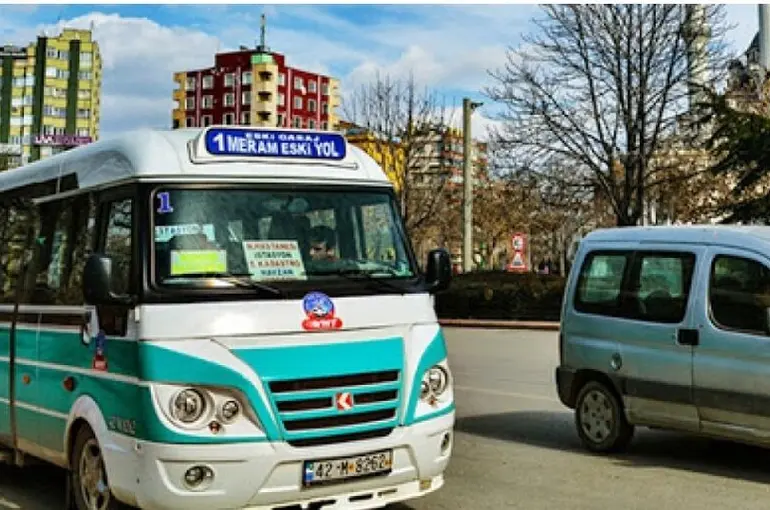 Konya'da minibüs ücretlerine zam!