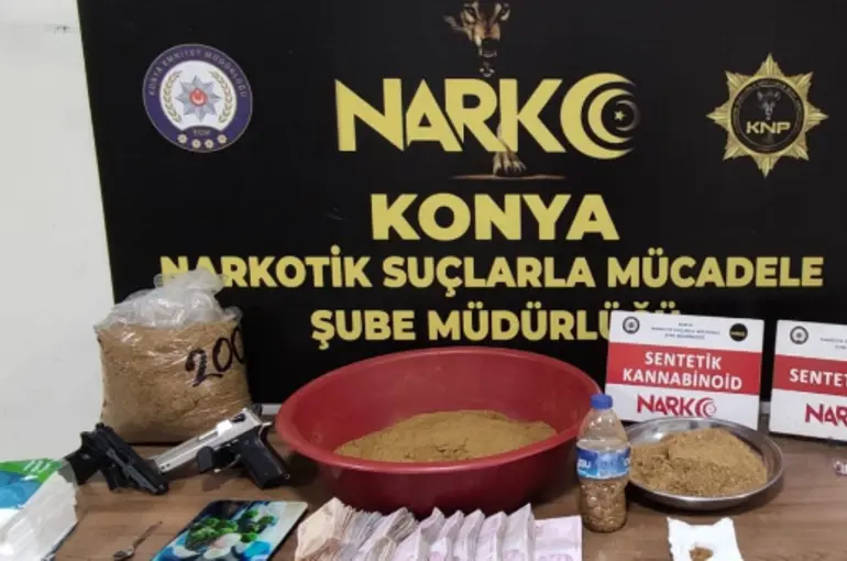 Konya’da narkotik ekipleri torbacılara göz açtırmıyor