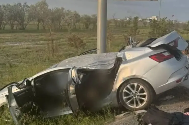 Konya’da Otomobil Takla Attı! 2 Ölü, 1 Yaralı!