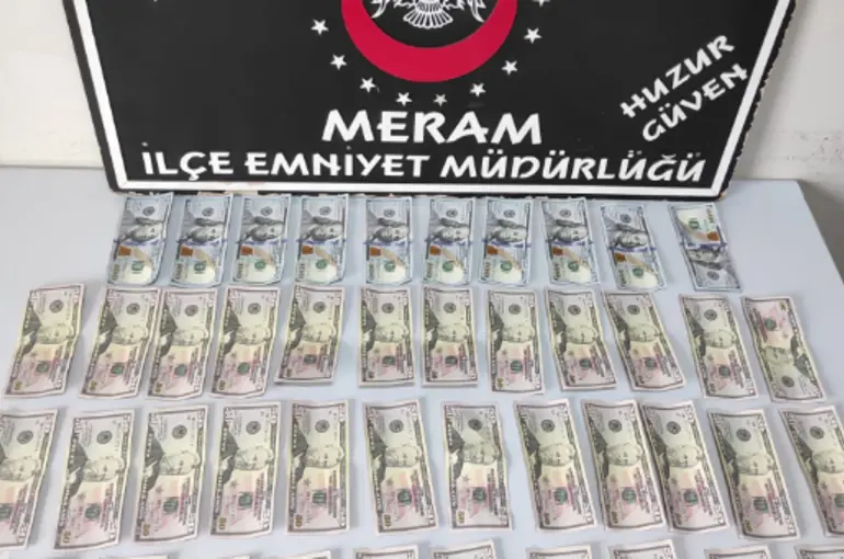Konya’da Sahte Dolar