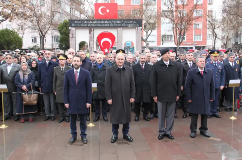 Konya'da şehitler anıldı