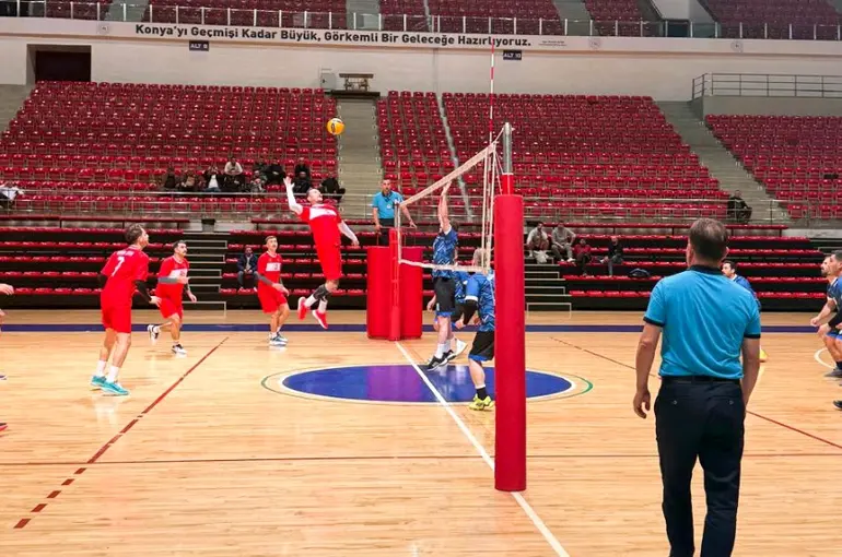 Konya’da Voleybol Heyecanı Zirveye Çıktı