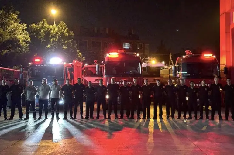 Konya’dan Bursa’ya Yangınla Mücadeleye Tam Destek!