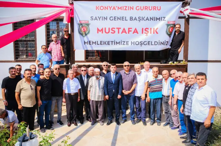 Konyalı Gazilerden, Genel Başkan Adayı Işık’a Görkemli Karşılama!