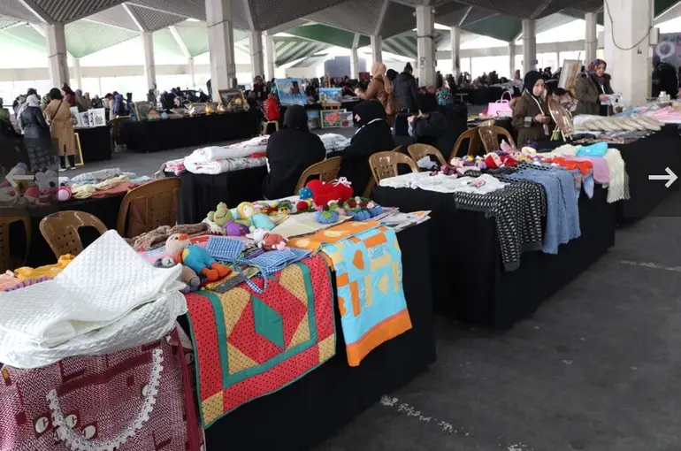 Konyalı Kadınlar, 8 Mart Dünya Kadınlar Günü Dolayısıyla KOMEK Pazarında Buluştu