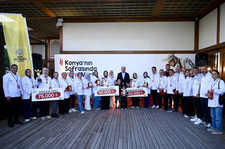 Konya'nın Asırlık Lezzetleri Yarıştı, Gastronomi Kültürü Bir Kez Daha Gözler Önüne Serildi