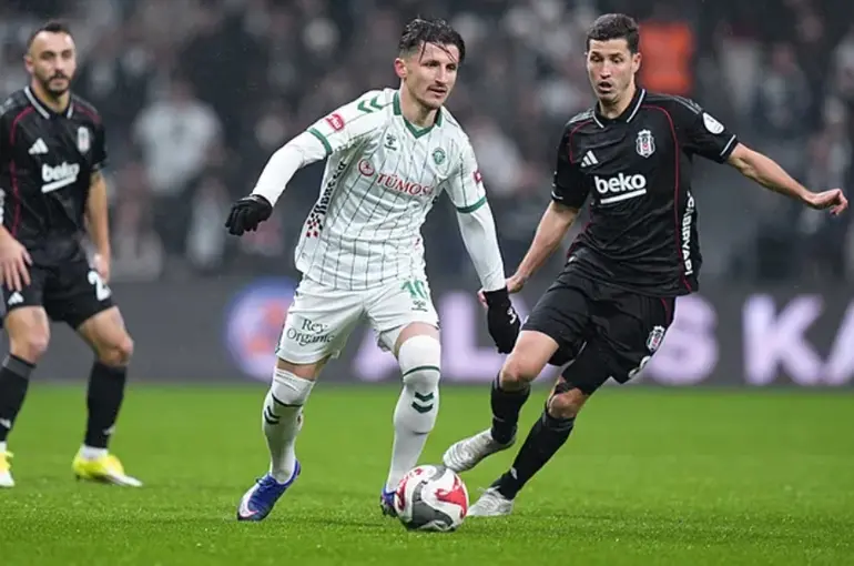 Konyaspor Beşiktaş Deplasmanından Puan Çıkaramadı