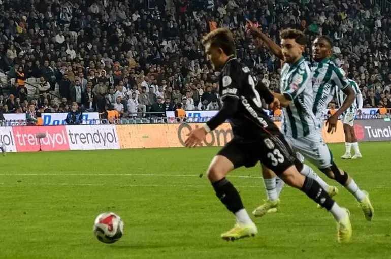 Konyaspor Evinde Dağıldı! Beşiktaş’a 2-0 Yenildi, Taraftardan Sert Tepki