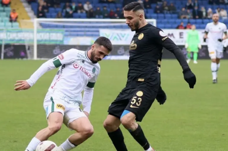 Konyaspor Rizespor ile 0-0’ berabere kaldı