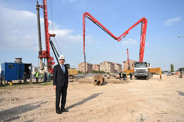 Konya’ya Üç Katlı Ulaşım Düğümü: Otogar Kavşağında Çalışmalar Hızlandı
