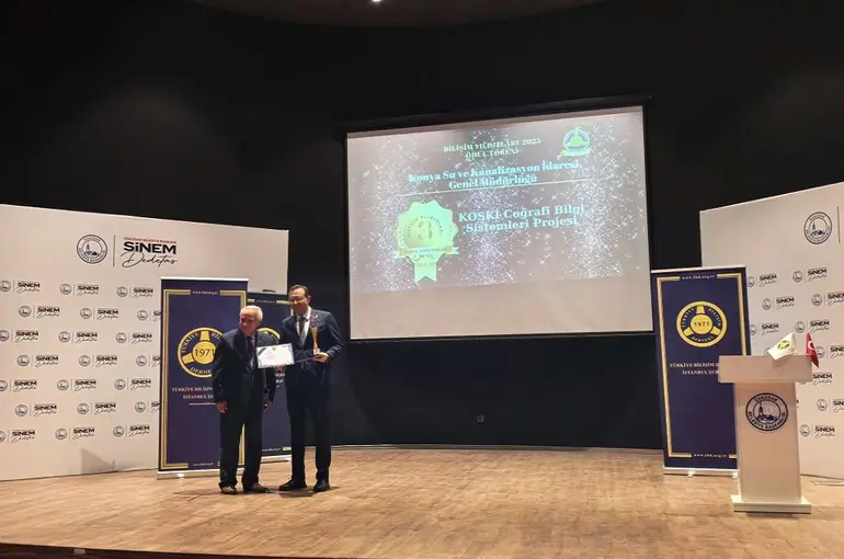 KOSKİ’nin Yerli ve Milli CBS Projesine “Bilişim Yıldızları 2025” Ödülü
