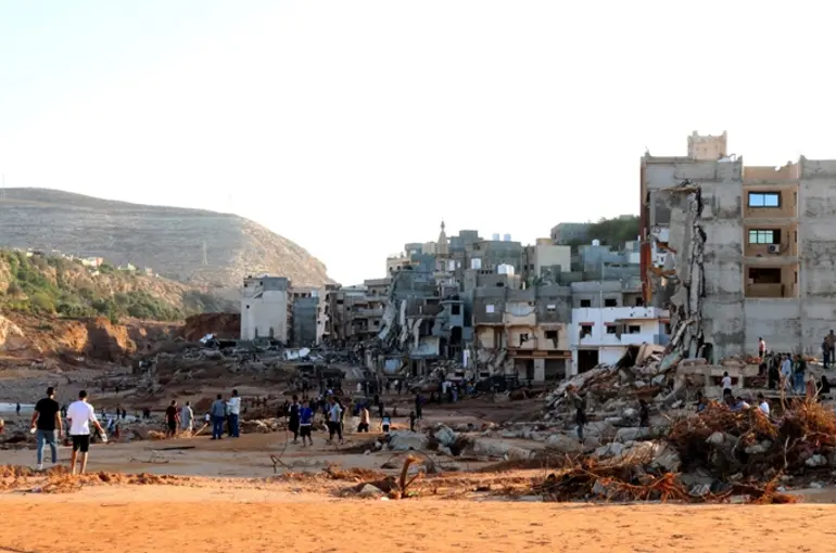 Libya'da meydana gelen Sel'de ölü sayısı 6 bine yükseldi