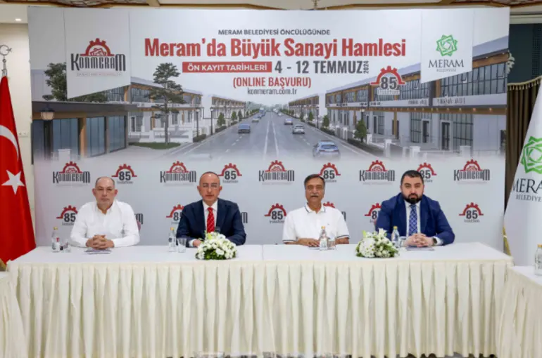 Meram'da Büyük Sanayi Hamlesi başlıyor!