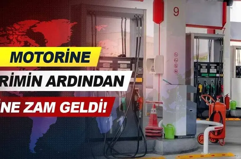 Motorine indirimin ardından yine zam geldi!