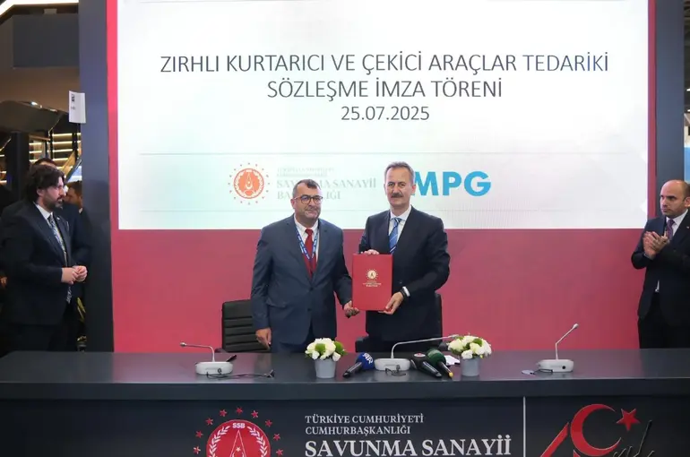 MPG A.Ş. ve Savunma Sanayii Başkanlığı Arasında 85 Araçlık Stratejik Sözleşme İmzalandı