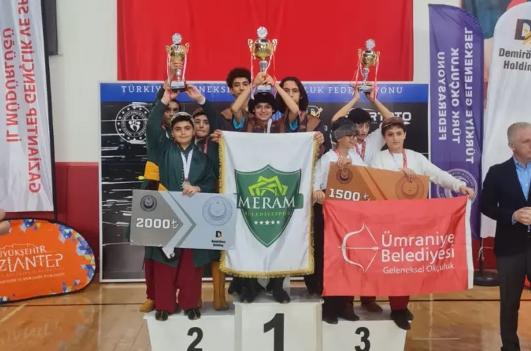  Okçulukta Meram Belediyespor’dan Türkiye Rekoru