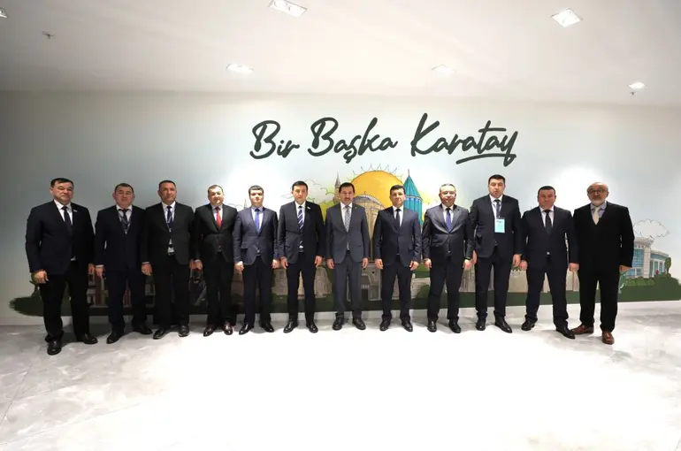 Özbekistanlı Heyetten Karatay Belediyesi’ne Ziyaret!