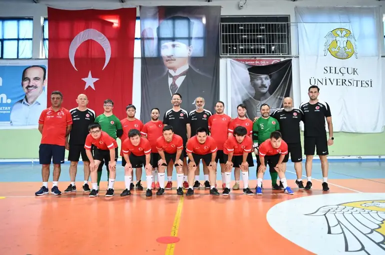 Özel Sporcuların Dünya Kupası Yolundaki Kamp Merkezi Yine Konya Oldu