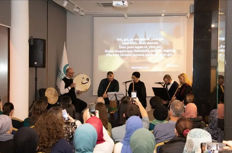 Saraybosna KOMEK`te Hz. Mevlana Anıldı