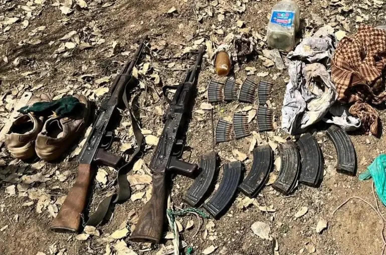 Silah ve mühimmat ele geçirildi