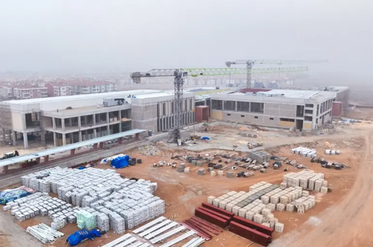 Sporcu Seçme-Yetiştirme Merkezi’nin Yapımı Selçuklu'da hızla devam ediyor!