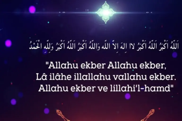 Teşrik tekbirleri ne zaman başlar?
