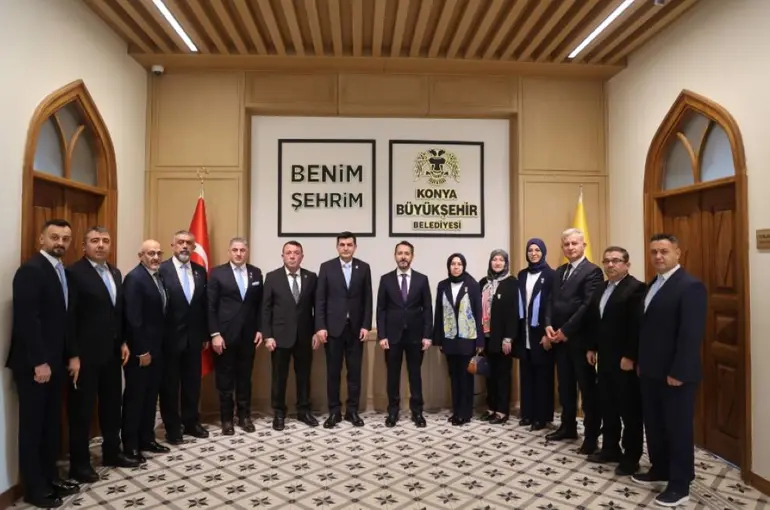 Türkiye Harp Malulü Gaziler Şehit Dul ve Yetimleri Derneği’nden Konya Büyükşehir’e Ziyaret