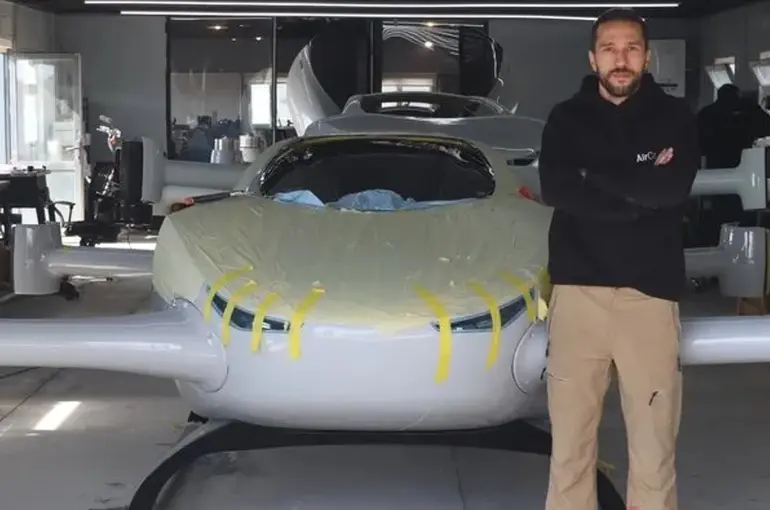 Türkiye’de Milli ve Yerli Uçan Otomobil! 