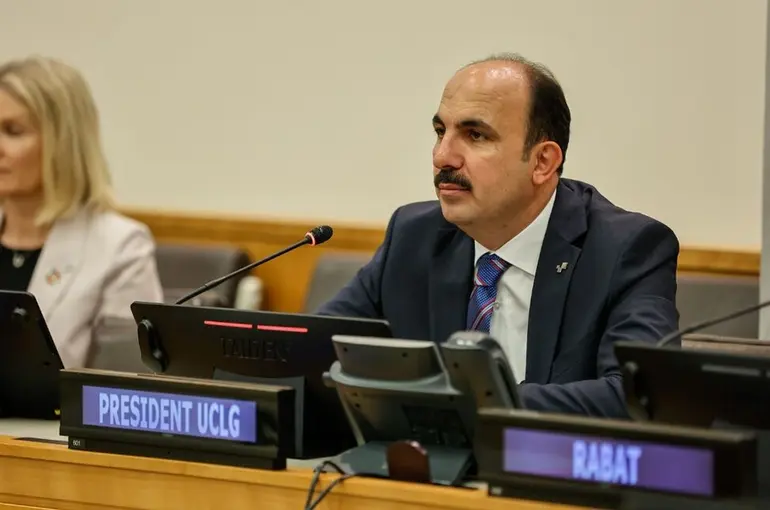 UCLG Başkanı Altay Dünya Belediyelerine: “Her Ortamda Filistinlilerin Sesi Olacağız "