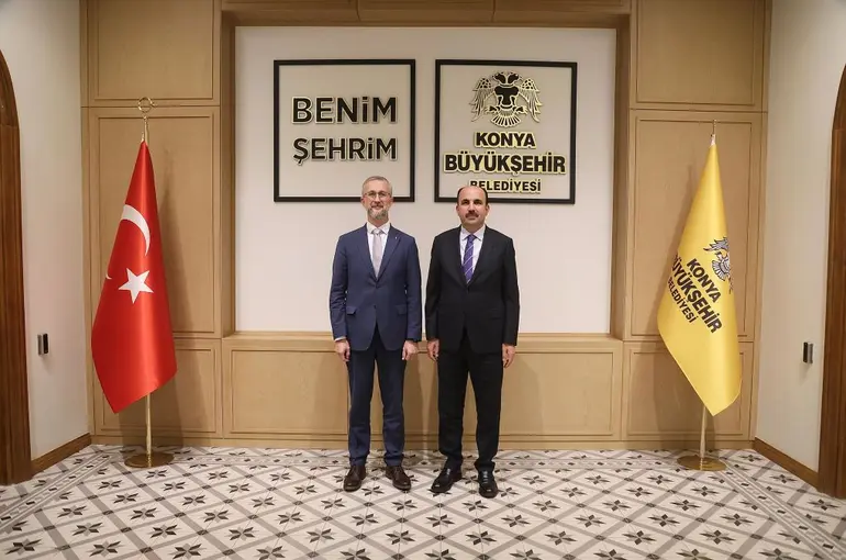 Ukrayna’nın Ankara Büyükelçisi Dzheliaov Başkan Altay’ı Ziyaret Etti