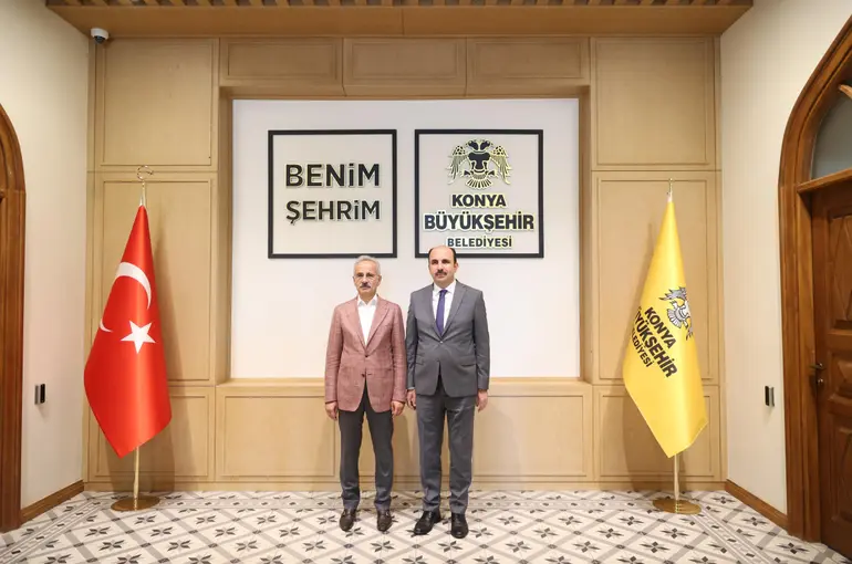 Ulaştırma ve Altyapı Bakanı Uraloğlu Başkan Altay’ı Ziyaret Etti!